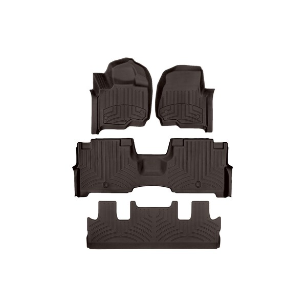 Weathertech Cocoa, Front and Rear and Rear FloorLiner HP 471295-1-7-9IM - main