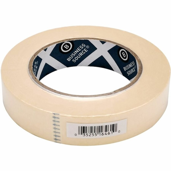 Business Source Tape, Masking, 1"x60 yd, OfWht, 60 yd L, Off-White 16461 - main
