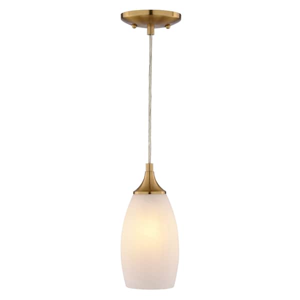 Vaxcel Milano 1-Light Mini Pendant, Brass P0451 - main