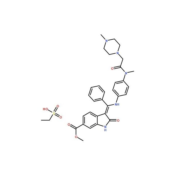 Ak Scientific Nintedanib esylate (5mg), CAS 656247-18-6 9942AL-5mg - main
