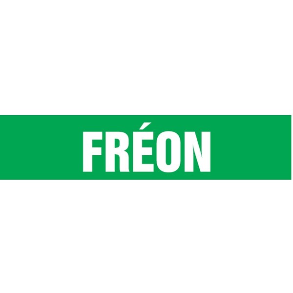 Accuform FRENCH PIPE MARKER FRON LANGUAGE CRPK329STB - main
