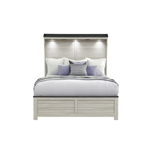 Global Furniture Usa Contemporary Ashley Brown Queen Bed Group ASHLEY-BROWN-QBG - main