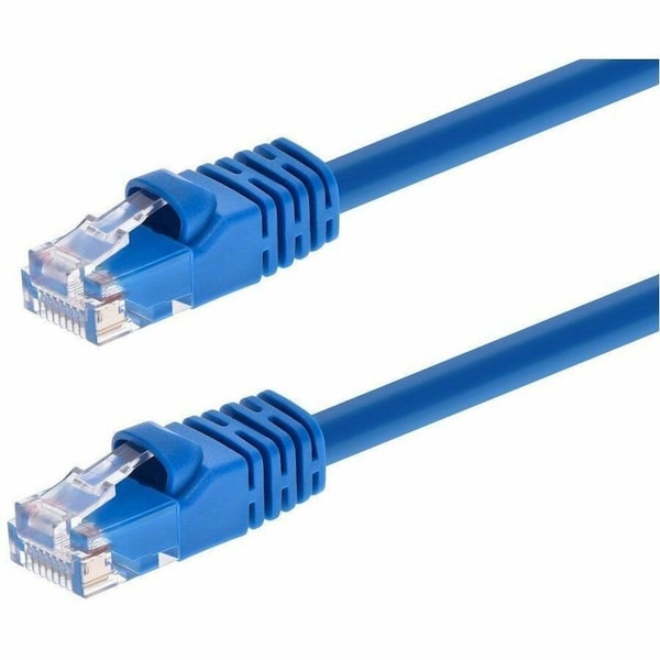 Monoprice Ethernet Cable, Cat 5e, Blue, 0.5 ft. 4975 - main