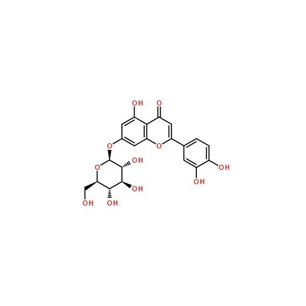 Ak Scientific Luteolin 7-glucoside (100mg), CAS 5373-11-5 W1646-100mg - main
