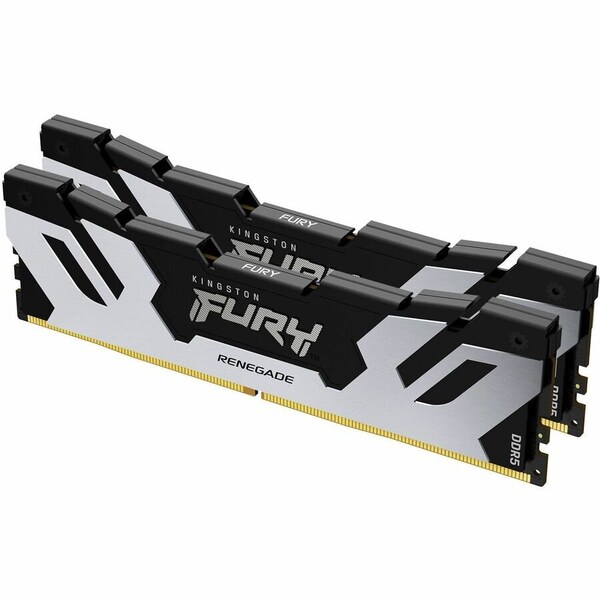 Kingston 64GB 6400MT/S DDR5 CL32 DIMM (KIT OF 2) FURY RENEGADE SILVER XMP KF564C32RSK2-64 - main