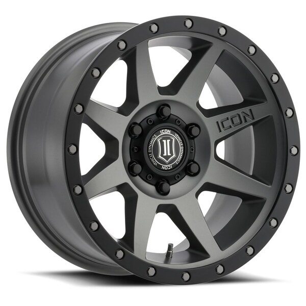 Icon Vehicle Dynamics ICON ALLOYS, REBOUND, 17x8.5, TITANIUM, 6x5.5 1817858347TT - main