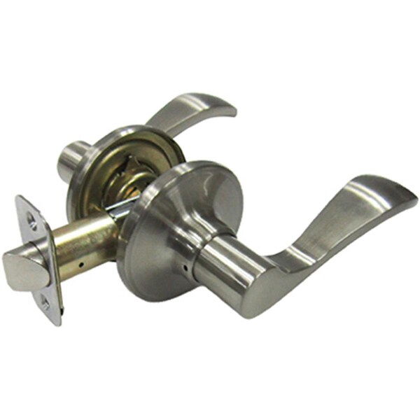 Taiwan Fu Hsing Industrial TruGuard Reversible Lever Passage Lockset, Naples Style Satin Nickel 222028 - main