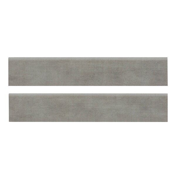 Msi Gridscale Concrete Bullnose 3 In. X 18 In. Matte Glazed Porcelain Wall Tile, 22PK ZOR-PT-TR-0127 - main