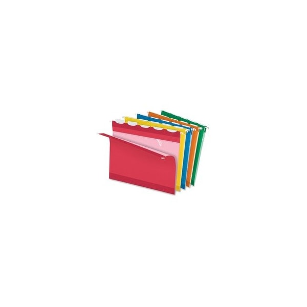 Pendaflex FOLDER, FILE, HNG, LTR, 1/5, AST, 25PK 42592 - main