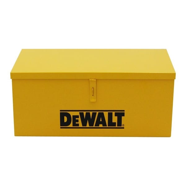 Montezuma DEWALT Utility Box, 100 lb, Steel, Yellow, 10.24 in H x 30.12 in W x 12.2 in D Outside DWXUB30Y - main