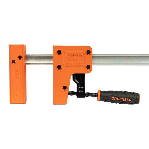 Jorgensen Jaw Bar Clamp, 1500 lb, 72 in Max Opening Size, 3-7/8 in D Throat, Plastic/Steel Body 8072 - main