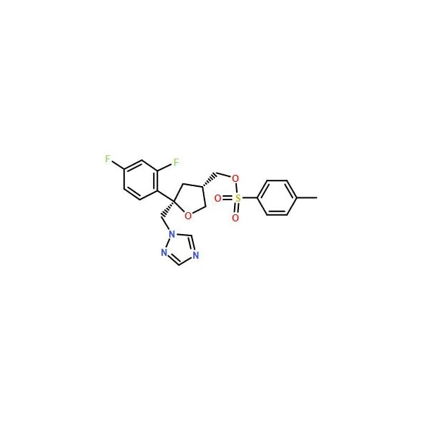 Ak Scientific (5R-cis)-Toluene-4-sulfonic acid 5-(2, 4-difluorophenyl)-5-(1H-1, 2, 4-triazol-1-yl)methyltetrahydrofu Z3480-1g - main