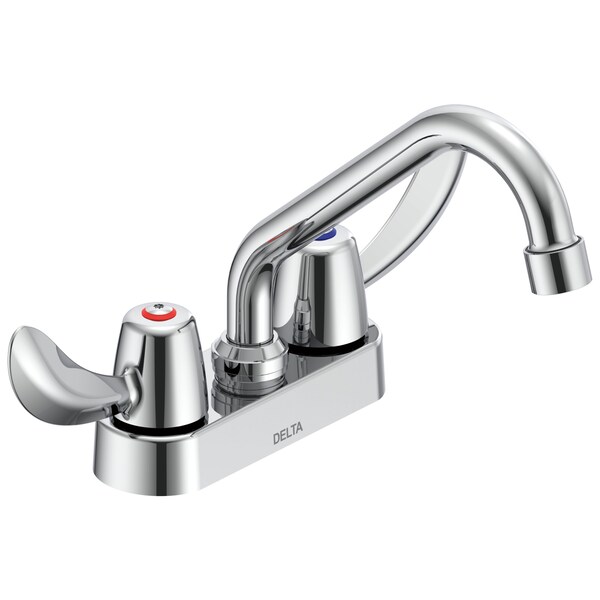 Delta Commercial 27C4 / 27C5 / 27C6 Two Handle 4 In Deck-Mount Faucet In Chrome 27C4342 - main