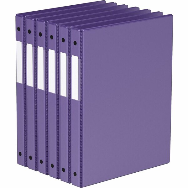 Davis Group Premium Economy, Round Ring, Binder, (Purple, 5/8"), PK6 2300-69-06 - main