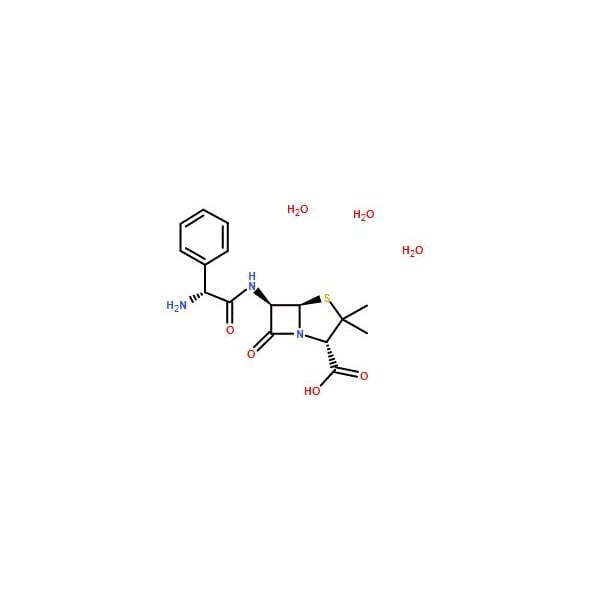 Ak Scientific Ampicillin trihydrate, 900-1050 mcg/mg (5g), CAS 7177-48-2 Q936-5g - main