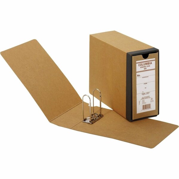 Globe-Weis , COLUMBIA RECYCLED BINDING CASES, 2 RINGS, 3.13in CAPACITY, 11 X 8.5, KRAFT B50H - main