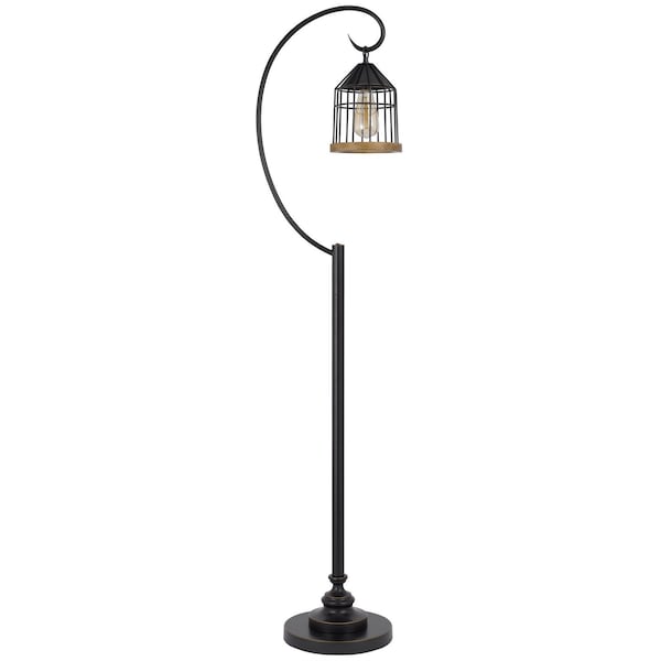 Homeroots 63" Bronze Traditional Shaped Floor Lamp 526304 - main
