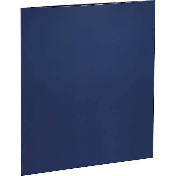 Business Source Letter Pocket Folder, Blue, 25PK BSN44430 - main