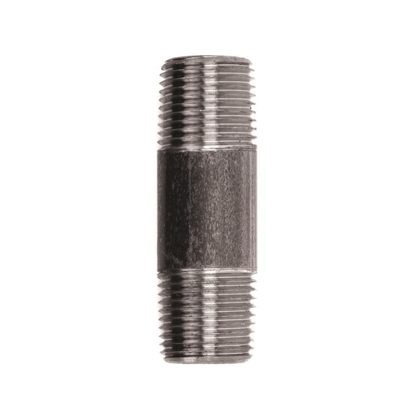 Ace Trading - Nipple 1/2 in. MIP each X 1/2 in. D MIP Black Steel 2-1/2 in. L Nipple 300UP12X212 - main