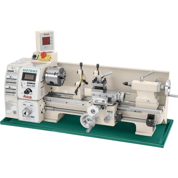 Grizzly 8" x 16" Variable-Speed Lathe with X/Z-Axis DRO G0768Z - main