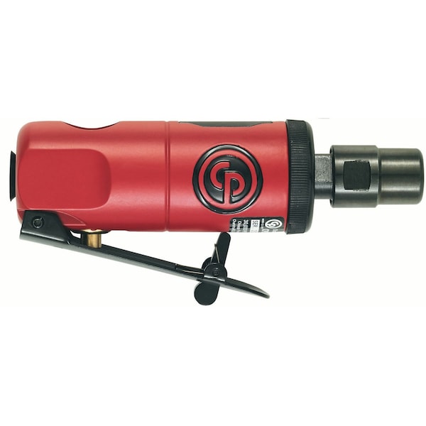 Chicago Pneumatic Straight Die Grinder, 1/4 in NPT Female Air Inlet, 1/4 in Collet, Medium Duty, 30,000 RPM, 0.3 hp CP876 - main