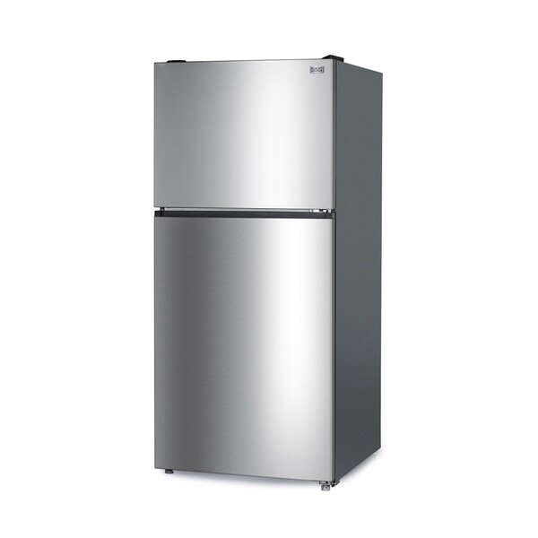 Black&Decker 20.1 cu. Ft. Top Mount Refrigerator / Freezer with ice maker -Stainless Look BR2010JIMS - main