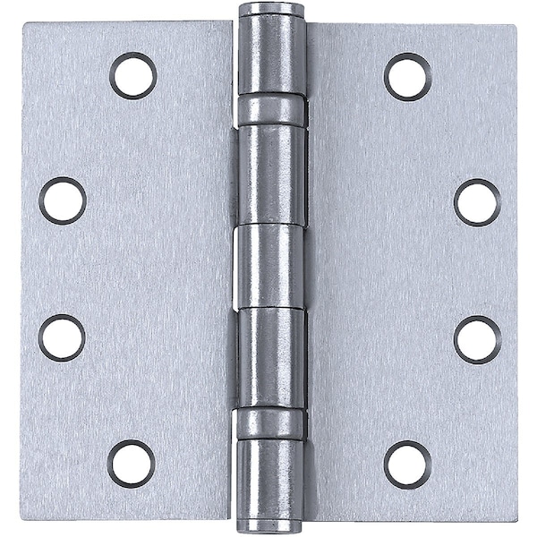 Tell Commercial Stainless Steel 4-1/2'' Square Ball Bearing NRP Hinge HG100316 - main