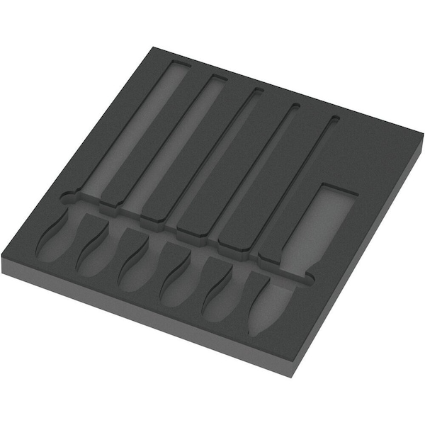 Wera 9883 Foam insert PFERD file set 1, empty, 344 x 30 x 392 mm 5137383001 - main