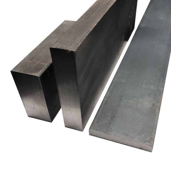 Online Metal Supply 1 in x 3 in x 4 in, A36 Steel Flat Bar, Hot Rolled A36FBT1.000W3L4.1 - main