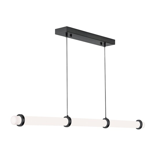Afx Miami - LED Linear Pendant - Black MIAP0348LAJUDBK - main
