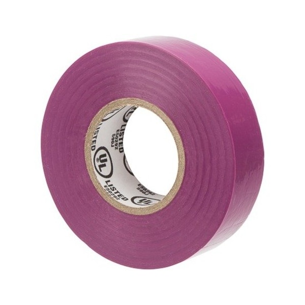 Warriorwrap Electrical Tape, Vinyl, 7 mil, Purple WW-716-VT - main
