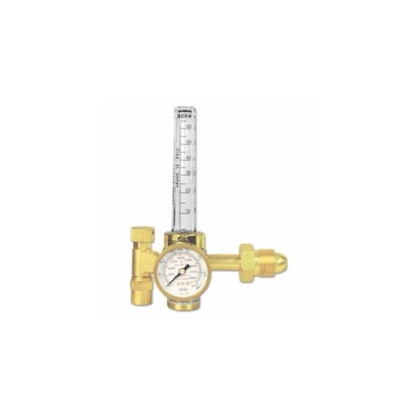 Gentec Flowmeters/Regulators, Argon; Helium; Carbon Dioxide, CGA 580, 4,000 psi inlet 331-191AR-60 - main