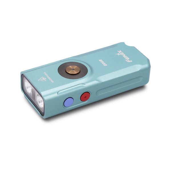 Fenix Lighting Fenix E06R: EDC Flashlight, Lithium Ion, UV light, Red laser, 700lm, Turquoise E06R Turquoise - main
