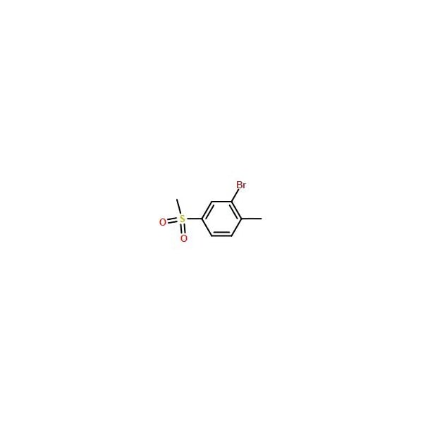 Ak Scientific 2-Bromo-1-methyl-4-(methylsulfonyl)benzene (100g), CAS 702672-96-6 Z5049-100g - main