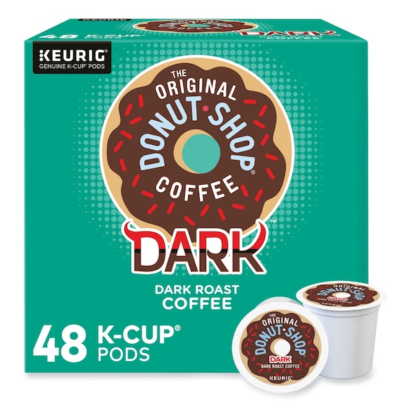 The Original Donut Shop DARK K-Cups, Regular Extra Bold, 48PK 5000355634 - main