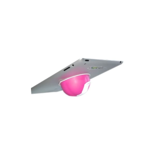 Palladium Safety Solutions Dba Isucker iSucker Tablet PC Holder - Pink, White, PK9001 IS-9001-PK-WT - main