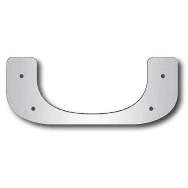 Ilc Replacement For Peterbilt 389 Year 2014 Polished Stainless Steel Front Flap Weights WZ-EK0B-C - main