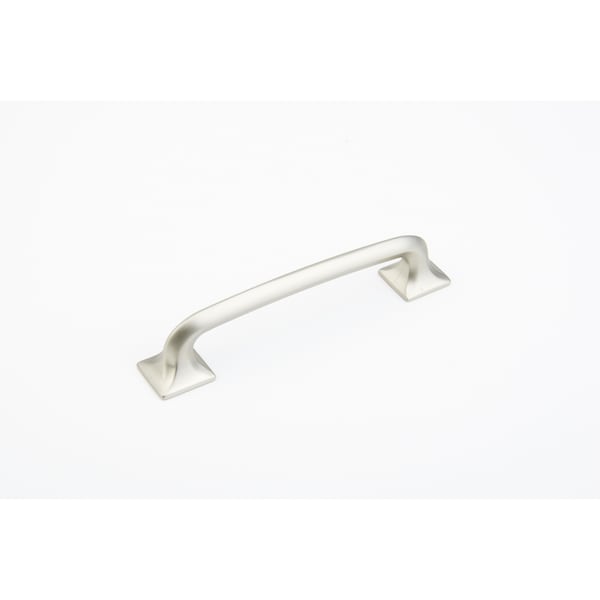 Schaub 5in Center to Center Northport Square Cabinet Pull Satin Nickel Finish 216-15 - main