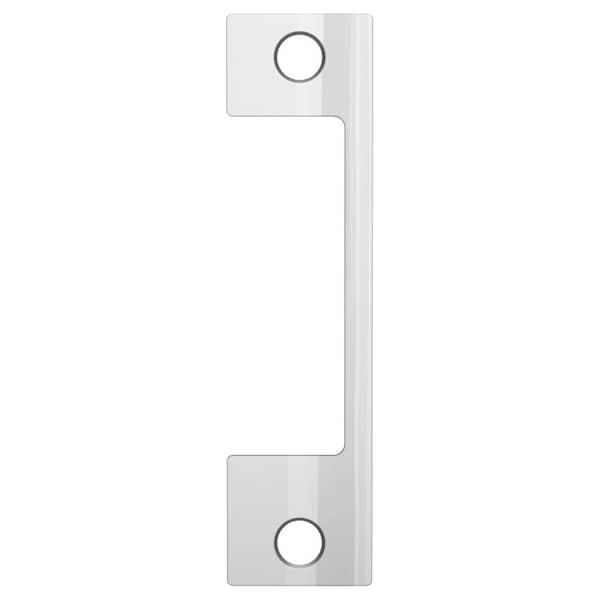 Hes Faceplate Only, 1006 Series, 4-7/8in x 1-1/4in, Use with Mortise Locks with 1in Deadbolt, Bright St NM 629 - main