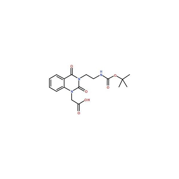 Ak Scientific Boc-3-(2-aminoethyl)-1-carboxymethylquinazoline-2, 4-dione (1g), CAS 215190-30-0 6237AH-1g - main