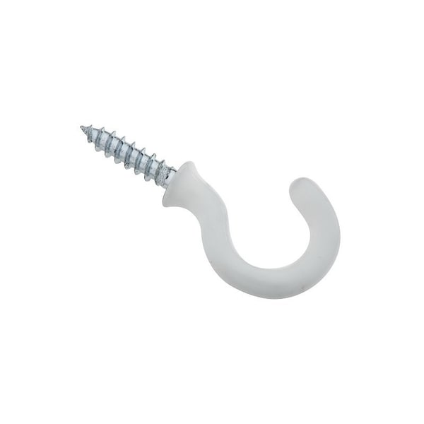 National Hardware Cup Hook, Steel, Vinyl-Coated, 50PK N259-184 - main