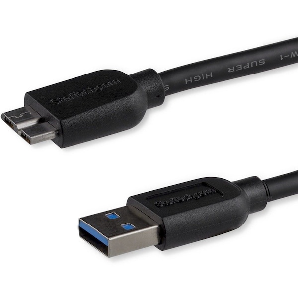 Startech.Com 0.5M 20IN SLIM USB 3.0 MICRO B CABLE USB3AUB50CMS - main