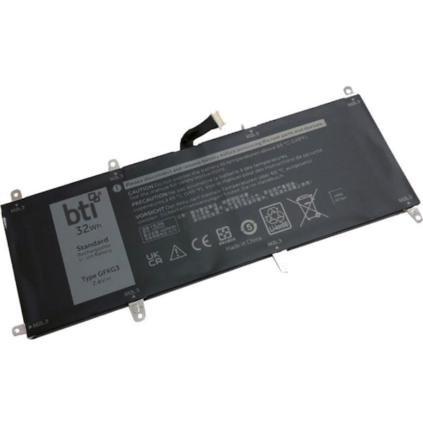 Battery Technology BTI Battery - For Notebook, Tablet - Battery Rechargeable - 4320 mAh - 32 Wh - 7.4 V GFKG3-BTI - main