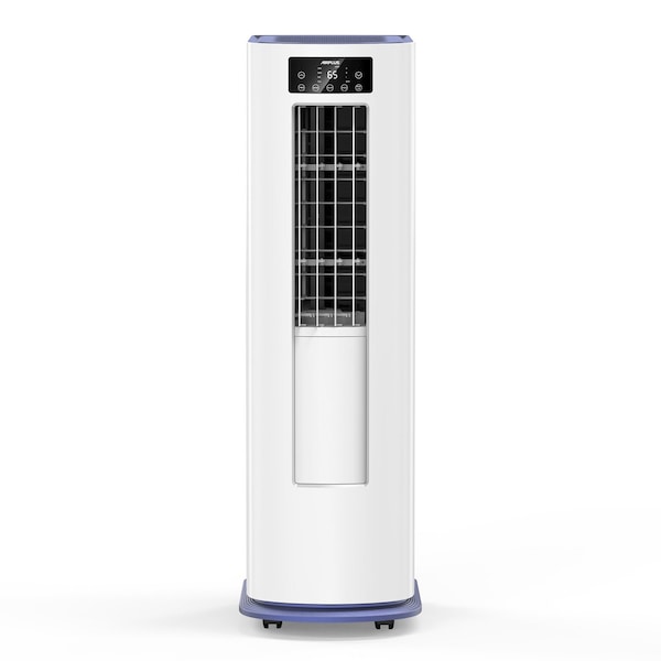 Edendirect 4560 BTU(DOE) Portable Air Conditioner Cools 200 sq. ft. with Dehumidifier, Remote, Sleep Mode ZR-KY-17D1 - main