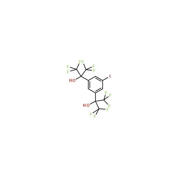Ak Scientific 3, 5-Bis(1, 1, 1, 3, 3, 3-hexafluoro-2-hydroxypropyl)-iodobenzene (1g), CAS 53173-72-1 5043AE-1g - main