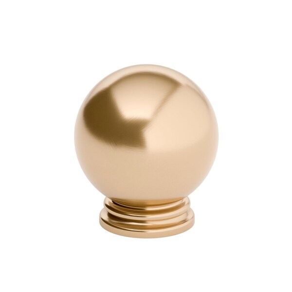 Richelieu Firenze Collection 1 3/16-inch (30 mm) Champagne Bronze Traditional Round Closet Door Knob BP878930CHBRZ - main