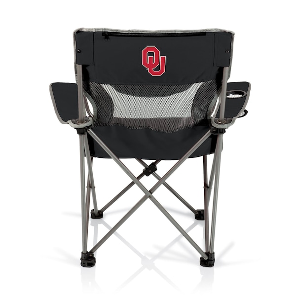 Picnic Time Family Of Brands NCAA Oklahoma Sooners Campsite Camping Chair 806-00-175-454-0 - main