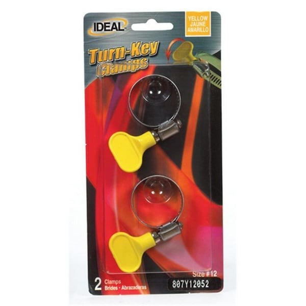 Ideal 807Y12052 Size 12 Turn Key Hose Clamp Turn Key in Stainless Steel, 10PK 4238291 - main