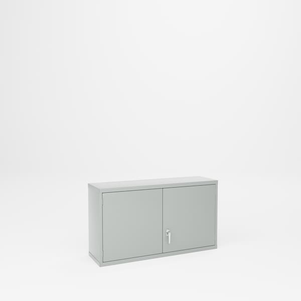 Pucel Wall Mount Cabinet, 18 Gauge, 48 in W x 27 in H x 14 in D, Gray WC-4827 - main