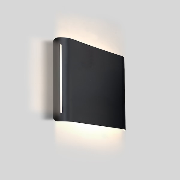 Besa Lighting Besa Ponta Sconce, Black Finish, 1x20W LED PONTA-LED-BK - main